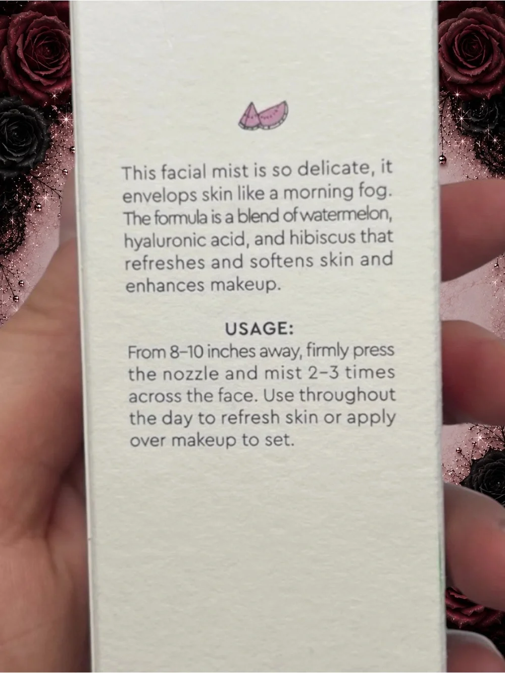 New Glow Recipe Watermelon Glow Ultra-Fine Mist 2.53 fl oz / 75 mL Hydrating Fac